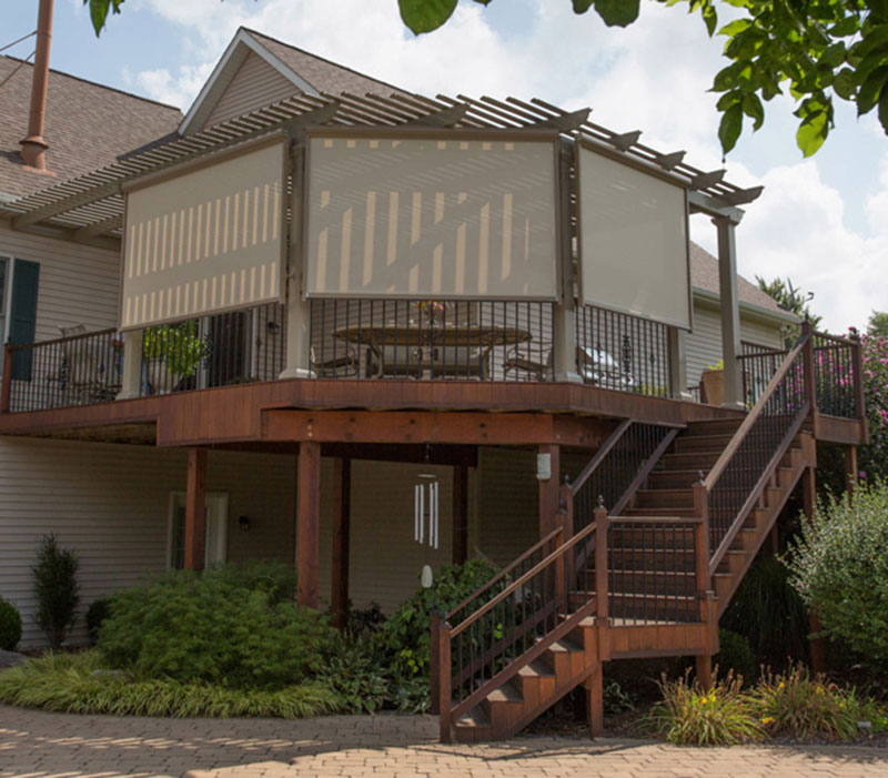 Adding Exterior Sunscreens to Homes near Helena, Montana, for Added Shade