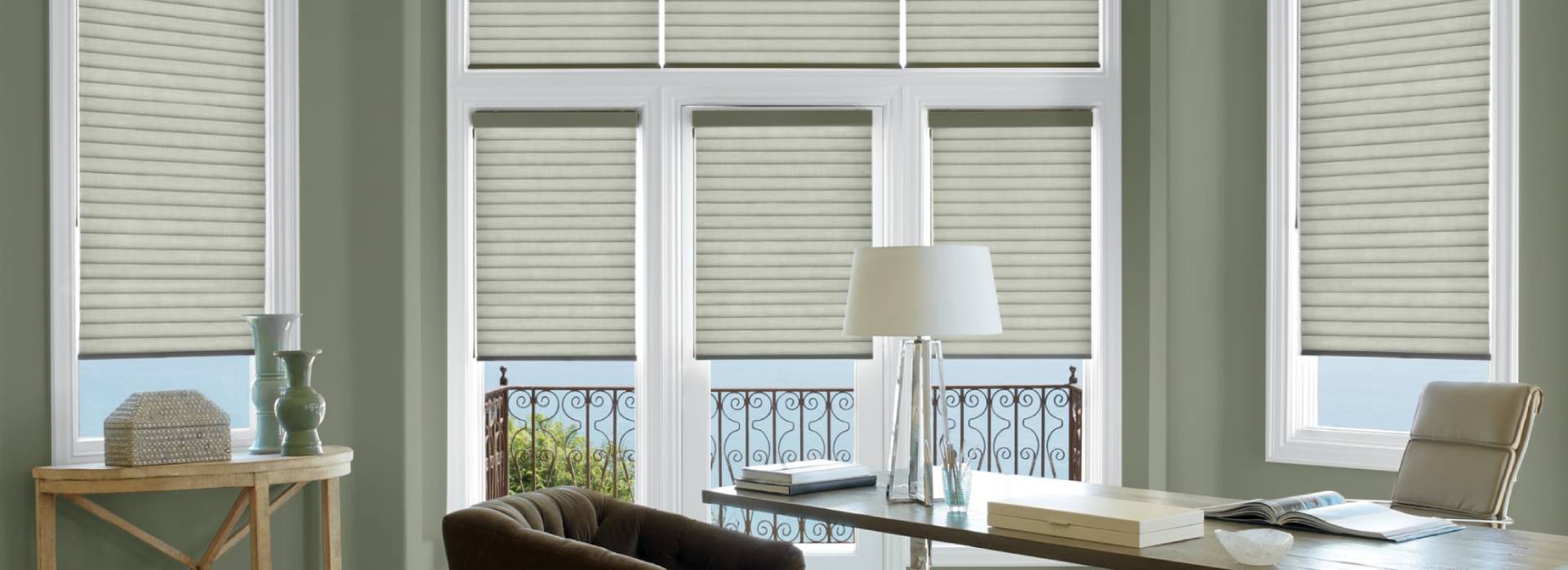 Hunter Douglas Sonnette® Cellular Roller Shades, roller shades, custom shades near Helena, Montana (MT)