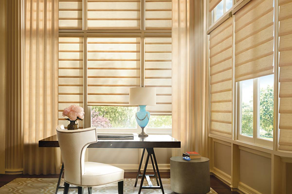 Hunter Douglas PowerView® Automation, motorized window treatments, power blinds, automatic shades near Helena, Montana (MT)