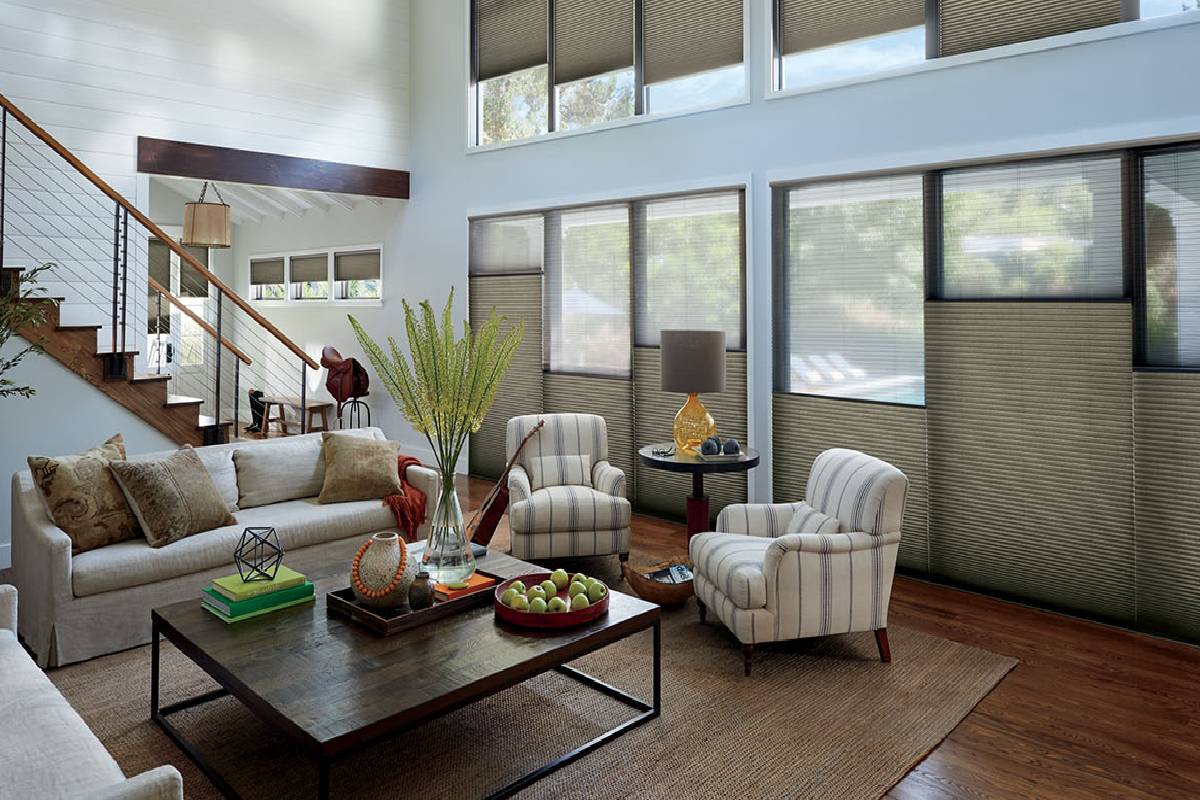 Honeycomb Shades, Hunter Douglas DuetteⓇ Honeycomb Shades, cellular shades, honeycomb blinds near Helena, Montana (MT)